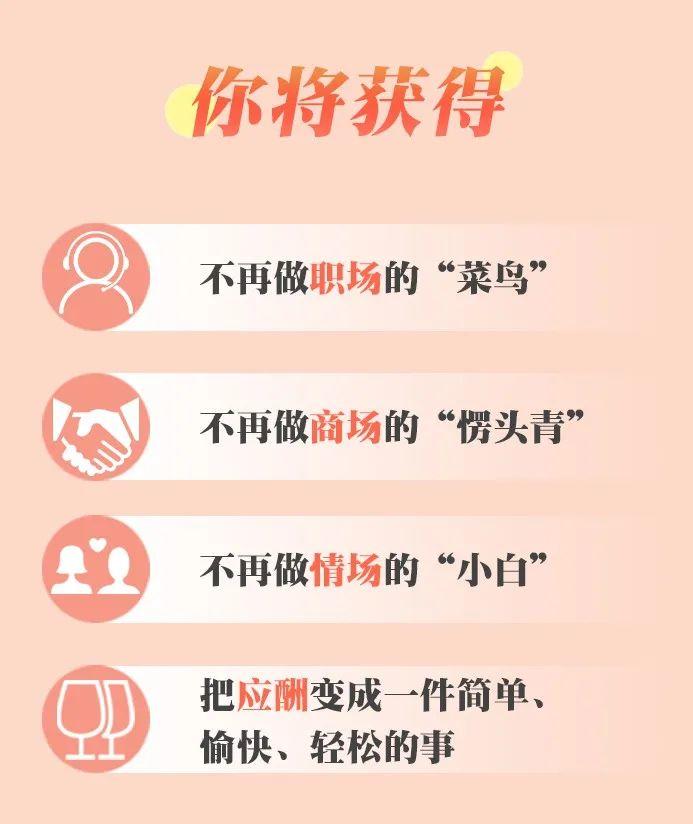 21节课快速精通中国式饭局潜规则：助你搞定社交人脉，轻松赢人心-第40张图片-爱课啦